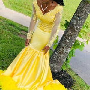Yellow Prom Dress